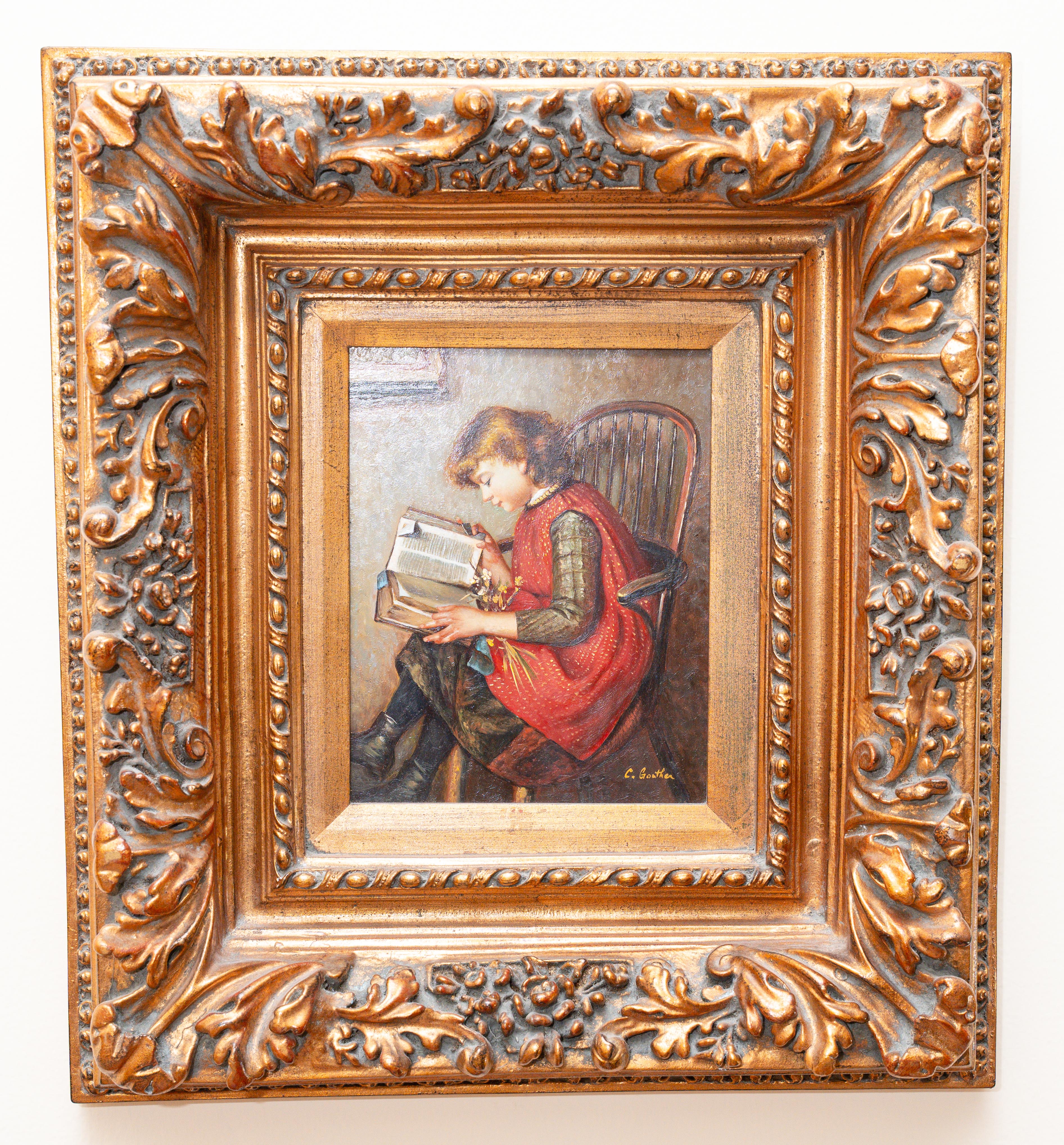 The Little Girl Reading